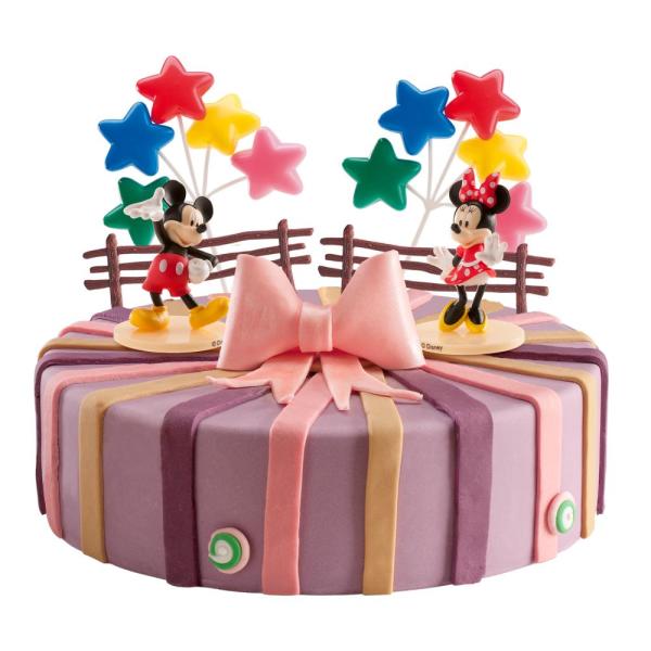 Dekora Mickey & Minnie PVC Figuren Tortendekoration