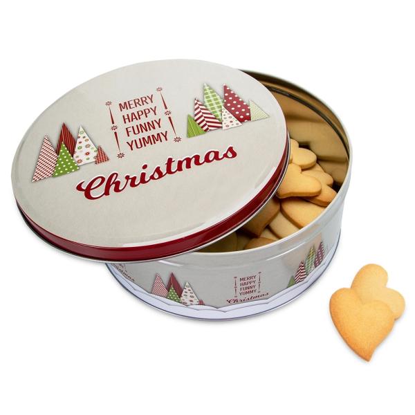 Städter Keksdose - Yummy Christmas 22cm / H 9,5cm rund