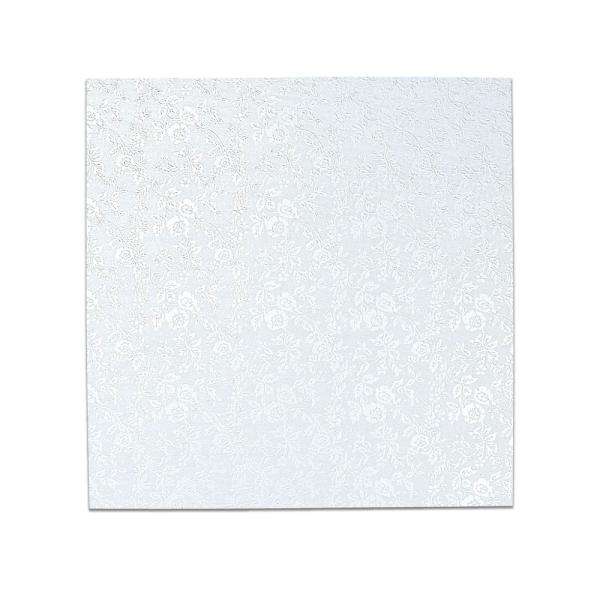 Städter Kuchenplatte weiß - Quadrat 20x20 cm - Cake Board