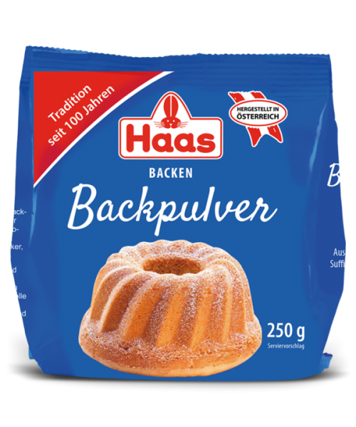 Haas Backpulver Beutel 250g