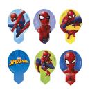 Dekora 20 Oblaten Dekoration SPIDERMAN 6,5X4cm