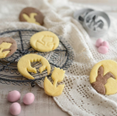 Dr.Oetker Ei Ausstecher Set Hase & Tulpe – kreative Osterkekse 2er Set